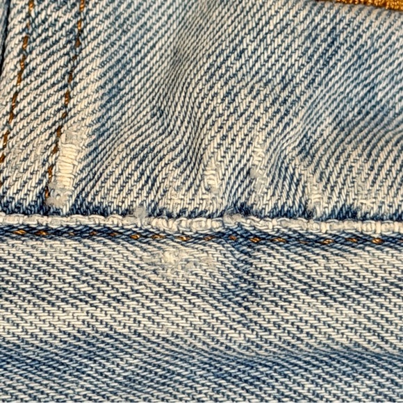 Madewell Oversized Jeans Jacket raglan sleeve 100% Cotton, size S relaxed fit - Picture 12 of 14